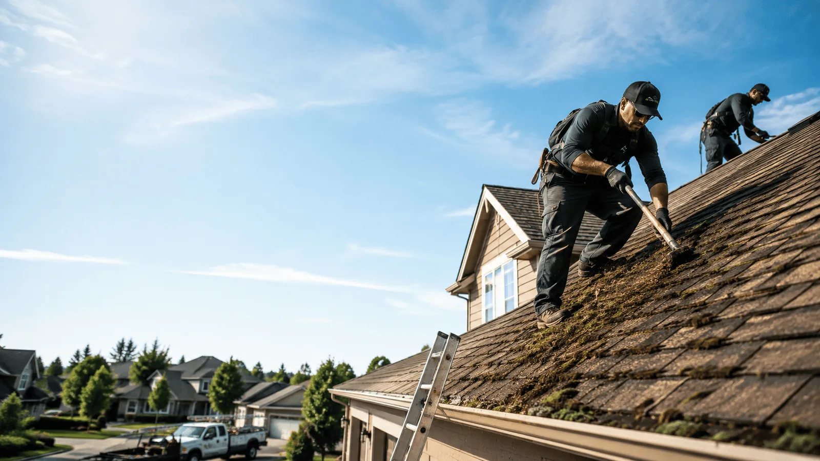 Roof Moss Removal in Junction City, KY near me